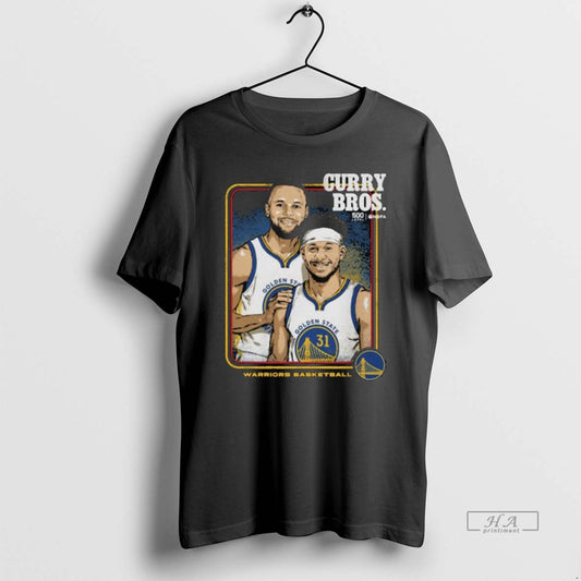 Official Steph Curry Seth Curry Golden State Warriors Step Brothers Long Sleve