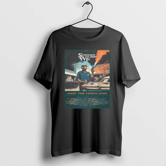 Official Stephen Wilson Jr Gary The Torch 2026 Tour Schedule Dates T-Shirts, Hoodie, Sweatshirt | AU18TeeNovaLab.com