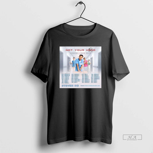 Official Steven Ho The Not Your Hero Comedy Tour 2026 Circle Black T-Shirts, Hoodie, Sweatshirt | AU18TeeNovaLab.com