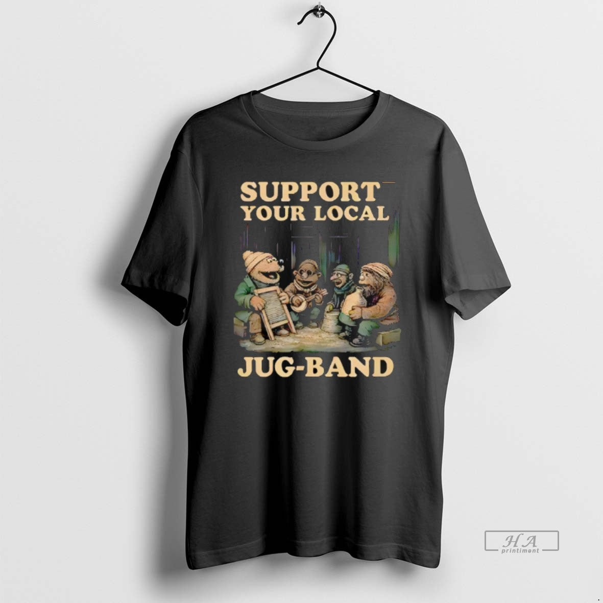 Official Support Your Local Jug Band Graphic Music Musician T-Shirts, Hoodie, Sweatshirt | AU18TeeNovaLab.com