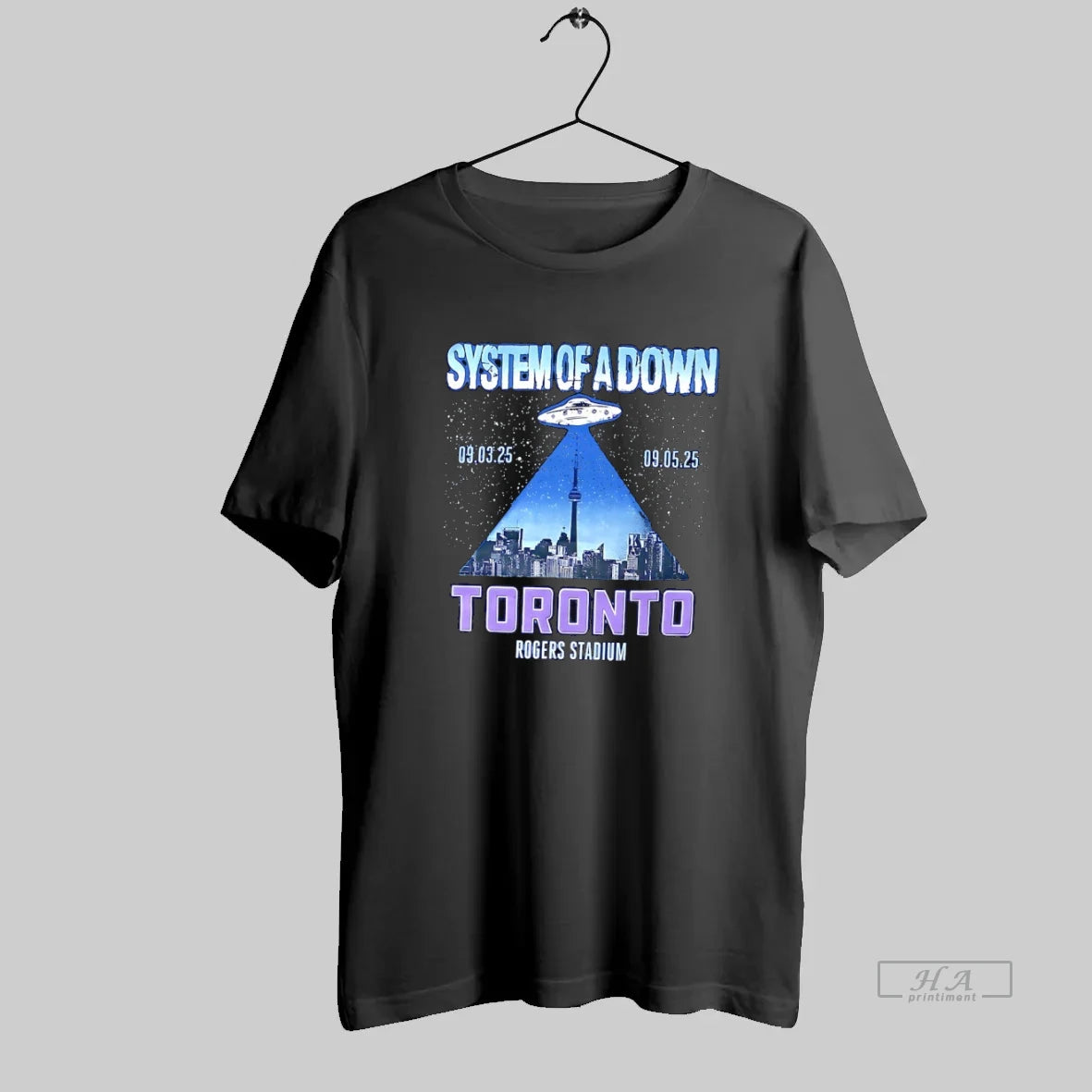 Official System Of A Down Toronto Canada Rogers Stadium Ufo 2025