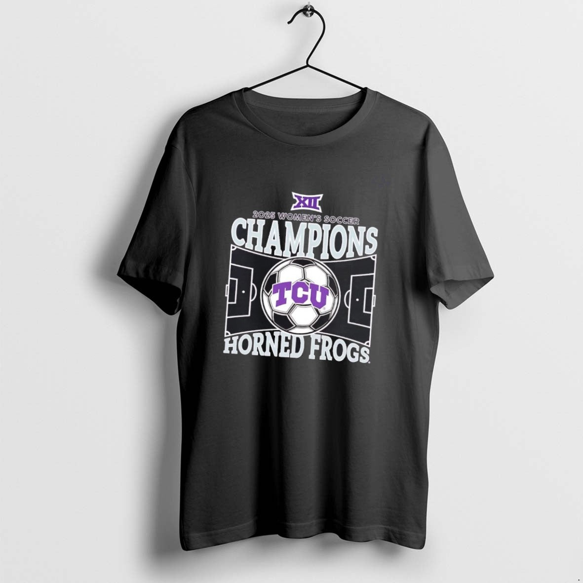 Official Tcu Horned Frogs 2025 Big 12 Womens Soccer Regular Season Champions T-Shirts, Hoodie, Sweatshirt