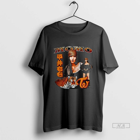 Official Twice Momo Tiger Move Like That Graphic Vintage T-Shirts, Hoodie, Sweatshirt | AU18TeeNovaLab.com
