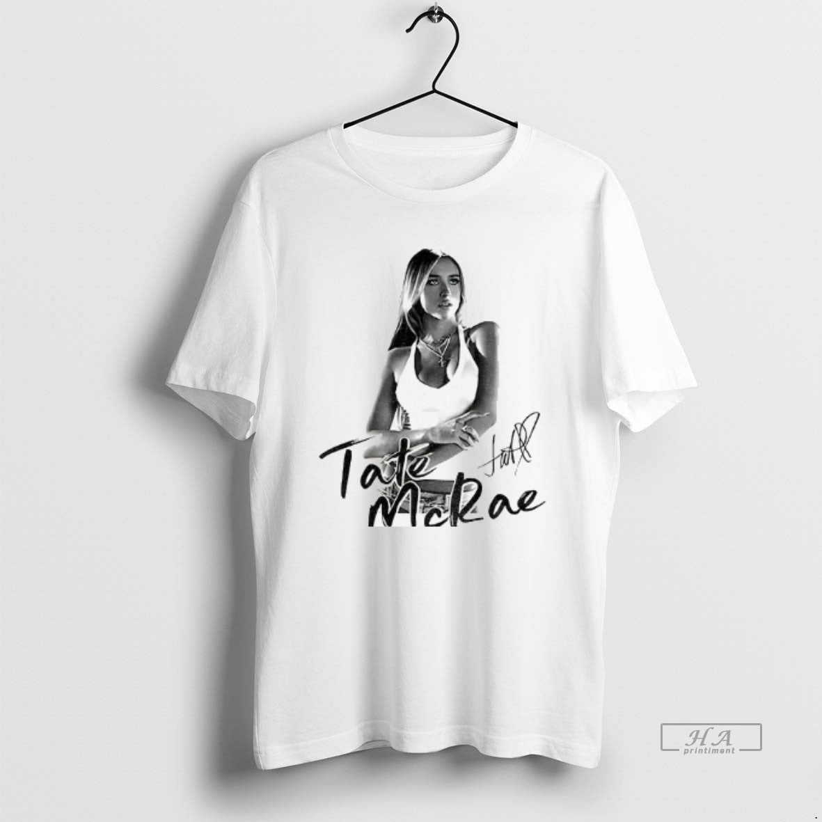 Official Tate Mcrae Singer Posing Signature Vintage