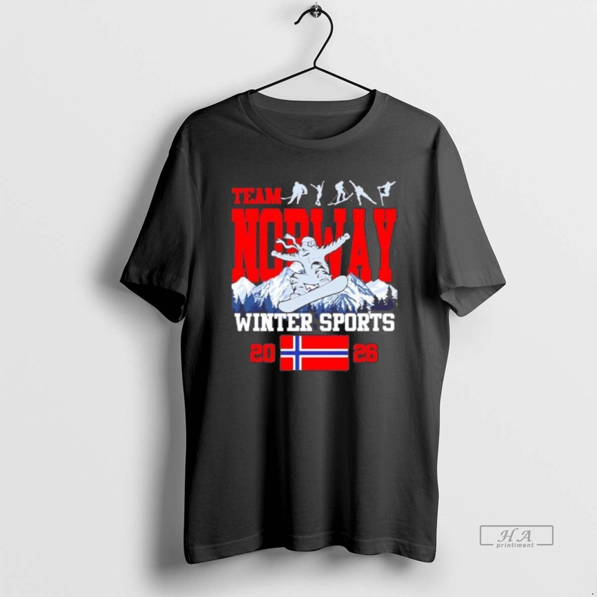 Official Team Norway Winter Sports 2026 T-Shirts, Hoodie, Sweatshirt | AU18TeeNovaLab.com
