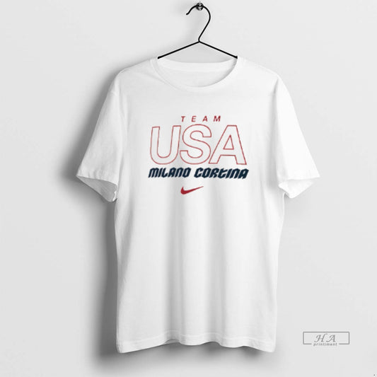 Official Team Usa Milano Cortina 2026 Winter Olympics T-Shirts, Hoodie, Sweatshirt | AU18TeeNovaLab.com