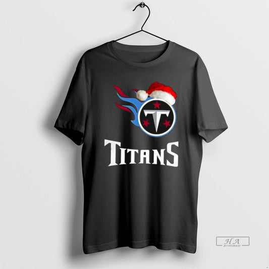 Official Tennessee Titans 2025 Santa Hat Logo Football Christmas T-Shirts, Hoodie, Sweatshirt | AU18TeeNovaLab.com