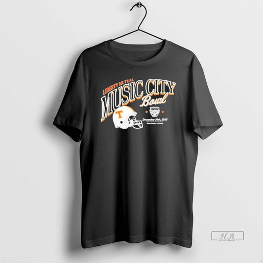 Official Tennessee Volunrs Liberty Mutual Music City Bowl At Nissan Stadium Nashville On December 30 T-Shirts, Hoodie,...