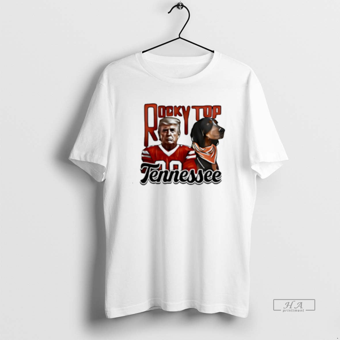 Official Tennessee Volunteers Rocky Top Donald Trump And Smoky Dog T-Shirts, Hoodie, Sweatshirt | AU18TeeNovaLab.com