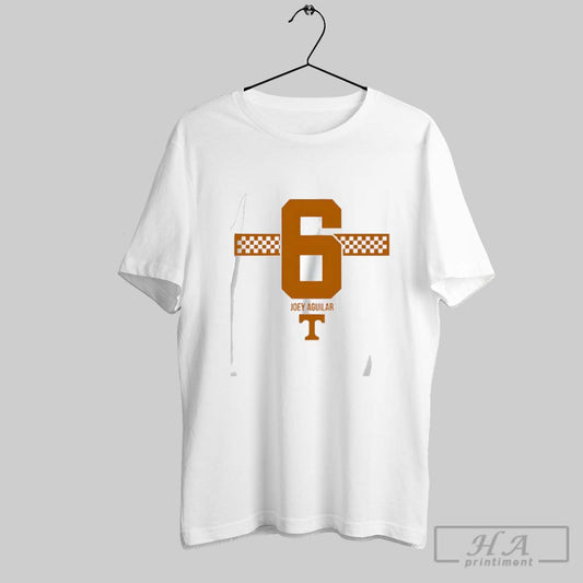 Official Tennessee Football Joey Aguilar 6 Stripe