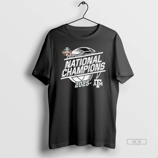 Official Texas Am Aggies 2025 Ncaa Womens Volleyball National Champions T-Shirts, Hoodie, Sweatshirt | AU18TeeNovaLab.com