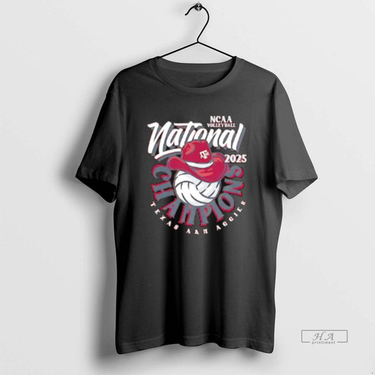 Official Texas Am Aggies Womens Volleyball National Champions 2025 Hat T-Shirts, Hoodie, Sweatshirt | AU18TeeNovaLab.com