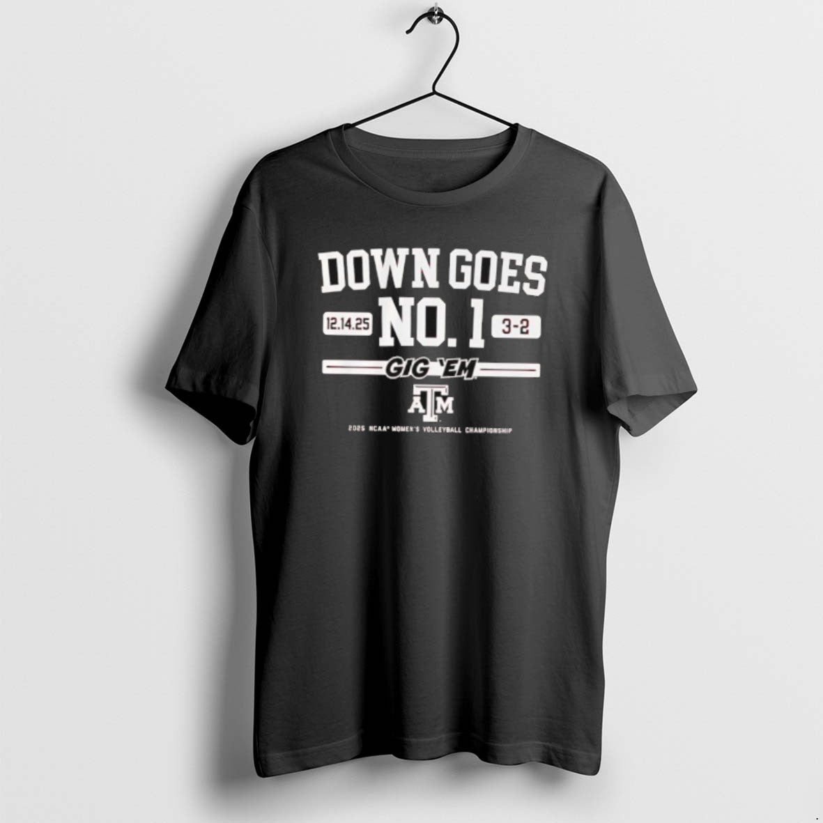 Official Texas Am Volleyball Down Goes No T-Shirts, Hoodie, Sweatshirt | AU18TeeNovaLab.com