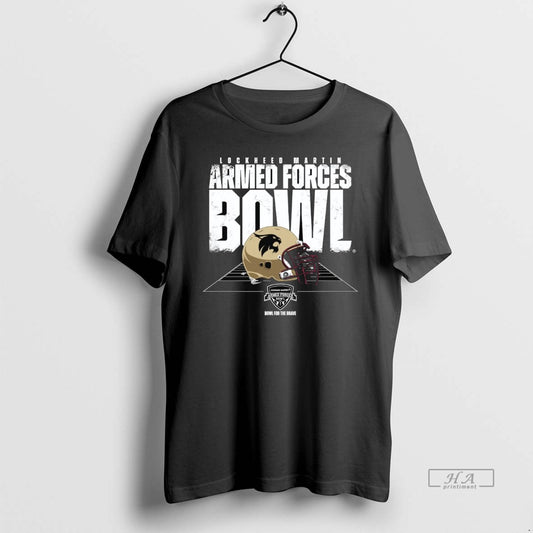 Official Texas State Bobcats 2026 Armed Forces Bowl Helmet T-Shirts, Hoodie, Sweatshirt | AU18TeeNovaLab.com