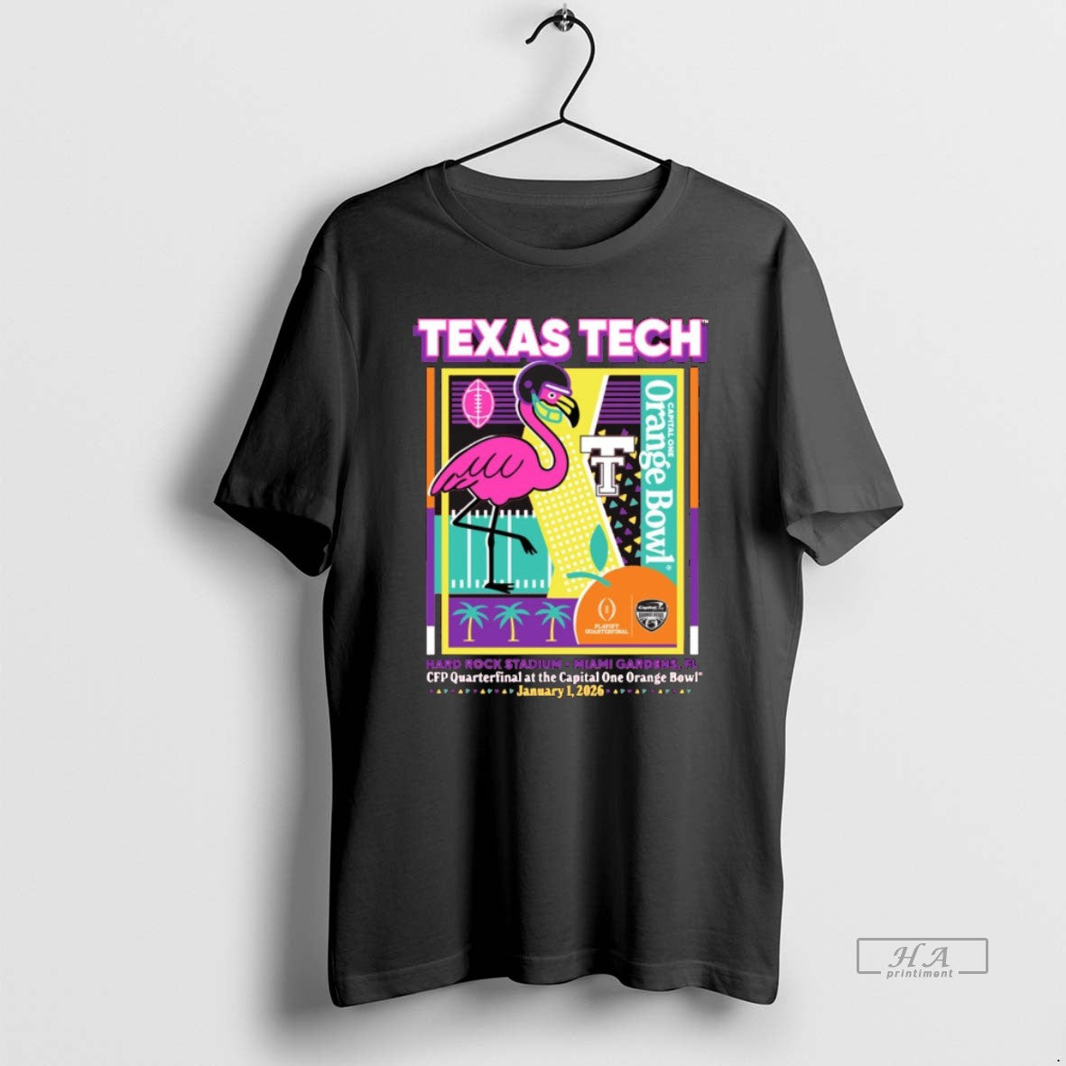 Official Texas Tech 2025 Cfp Quarterfinal At The Capital One Orange Bowl Jan 1 Mingo T-Shirts, Hoodie, Sweatshirt