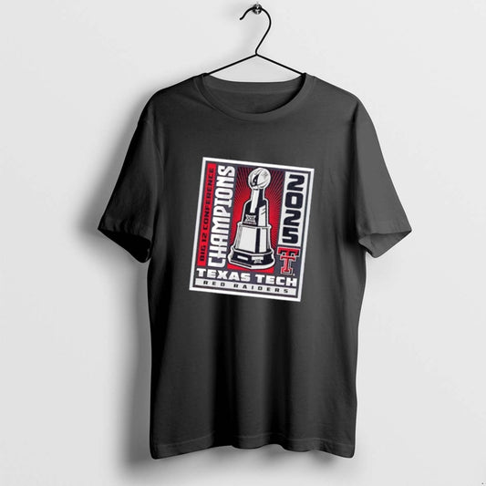 Official Texas Tech Red Raiders 2025 Big 12 Conference Champions Trophy T-Shirts, Hoodie, Sweatshirt | AU18TeeNovaLab.com