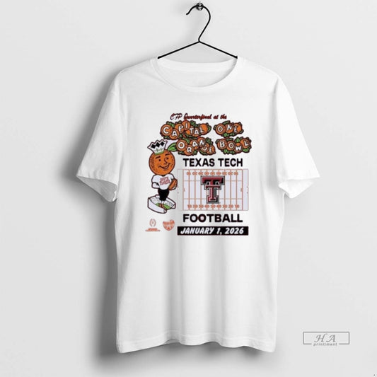 Official Texas Tech Red Raiders 2026 Orange Bowl January 1st T-Shirts, Hoodie, Sweatshirt | AU18TeeNovaLab.com