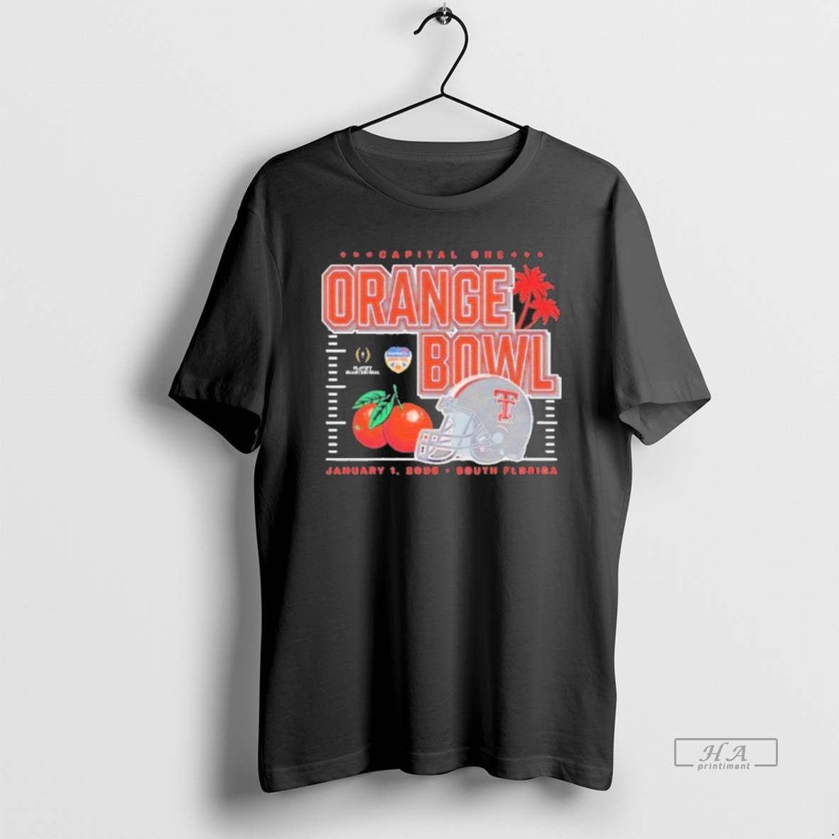 Official Texas Tech Red Raiders Capitail One Orange Bowl 2026 T-Shirts, Hoodie, Sweatshirt | AU18TeeNovaLab.com