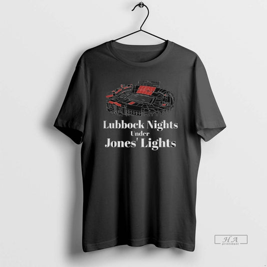 Official Texas Tech Red Raiders Lubbock Nights Under Jones Lights 2025 T-Shirts, Hoodie, Sweatshirt | AU18TeeNovaLab.com