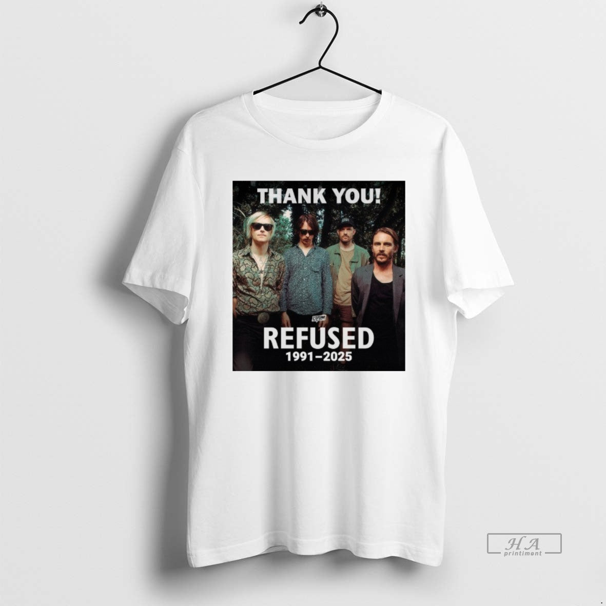 Official Thank You Legendary Swedish Band Refused 1991 2025 T-Shirts, Hoodie, Sweatshirt | AU18TeeNovaLab.com