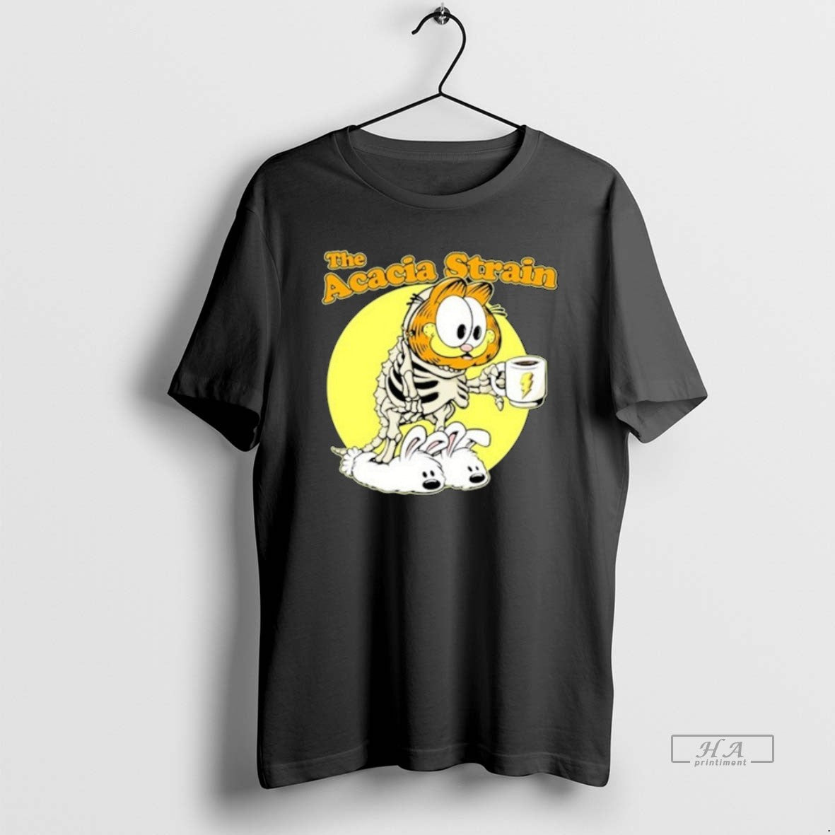 Official The Acacia Strain Skeleton Cat Coffee