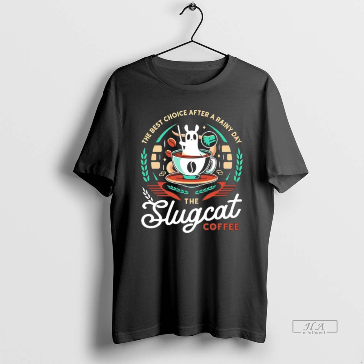 Official The Best Choice After A Rainy Day The Slugcat Coffee T-Shirts, Hoodie, Sweatshirt | AU18TeeNovaLab.com