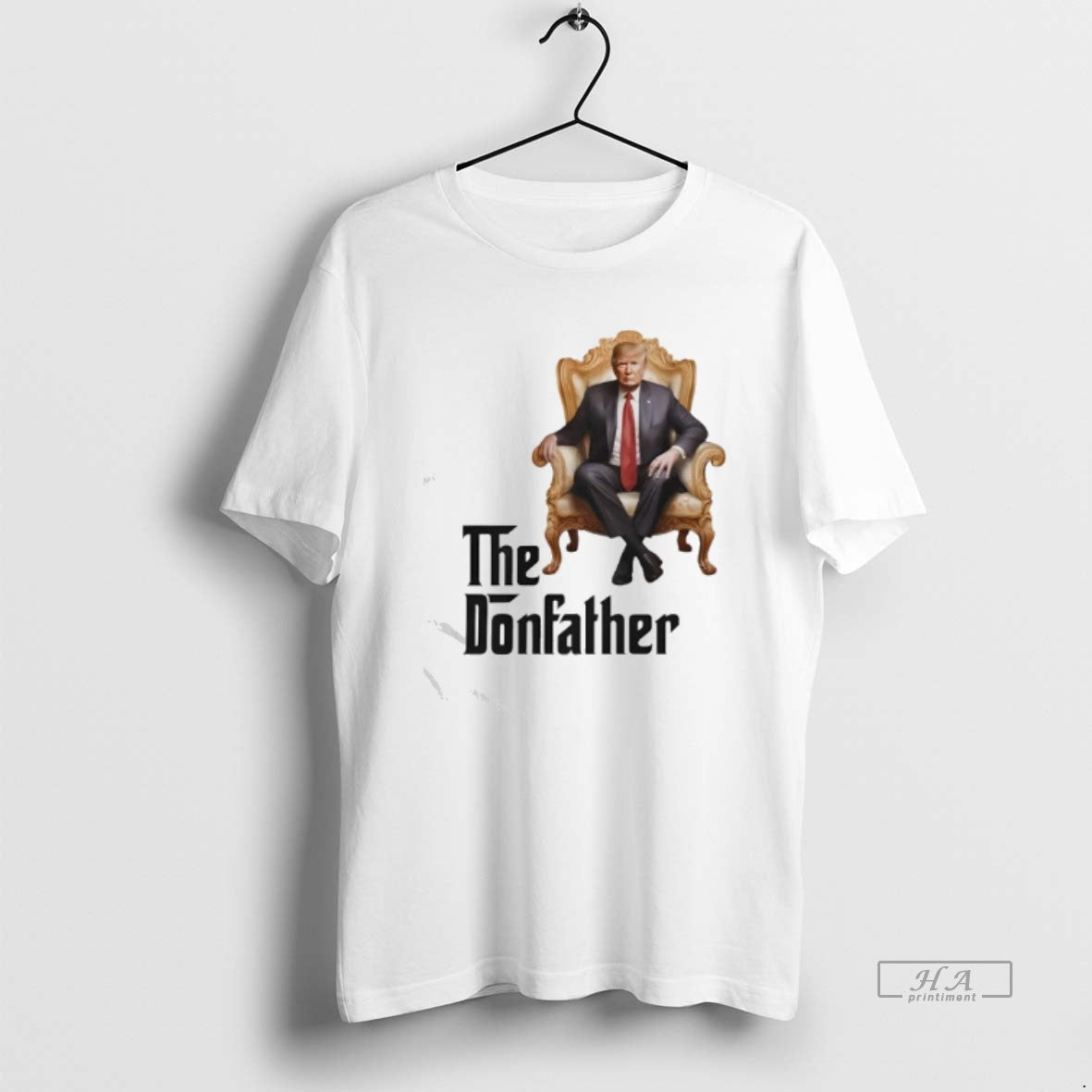 Official The Donfather Large Chair President Donald J Trump Godfather T-Shirts, Hoodie, Sweatshirt | AU18TeeNovaLab.com