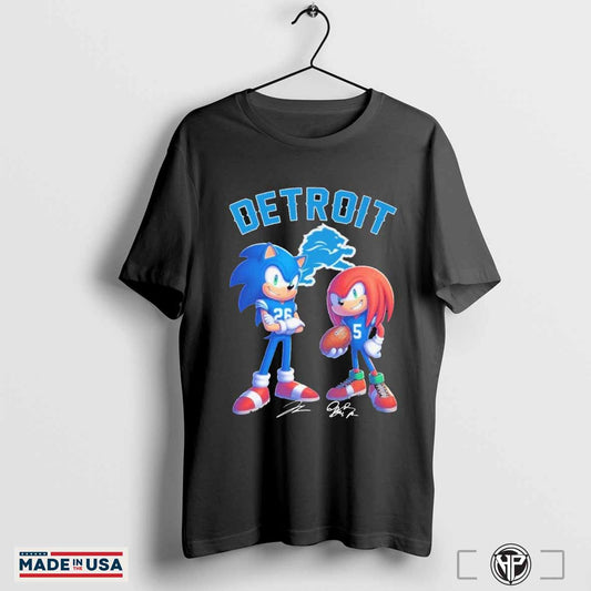 Official The Hedgehog X Detroit Lions Signature