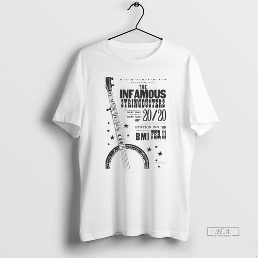 Official The Infamous Stringdusters February 11 2026 In Nashville Tn Tour T-Shirts, Hoodie, Sweatshirt | AU18TeeNovaLab.com