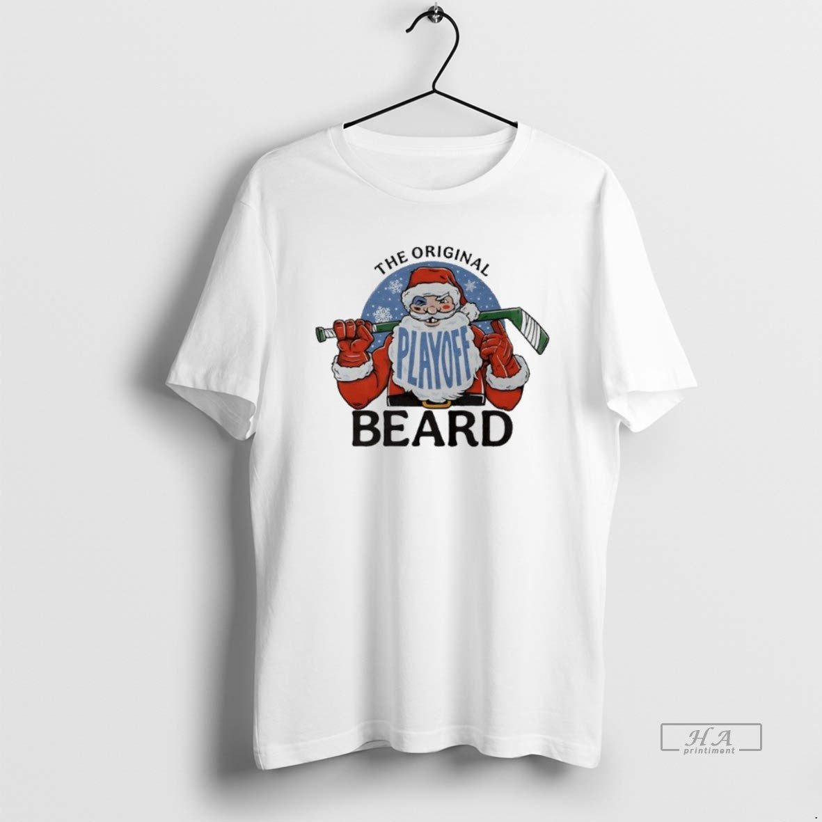 Official The Playoff Beard Santa Hockey T-Shirts, Hoodie, Sweatshirt | AU18TeeNovaLab.com