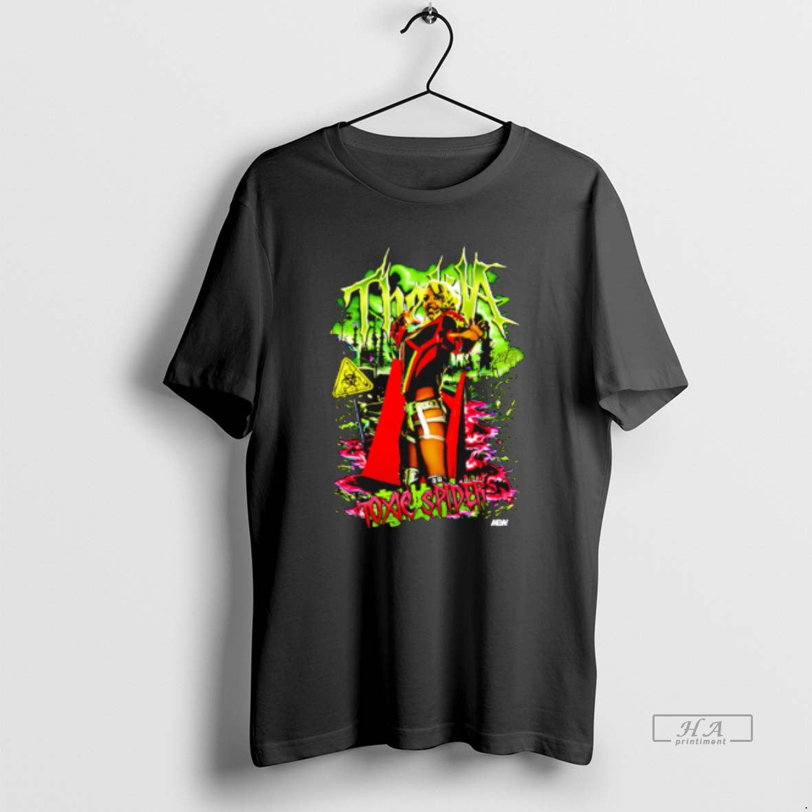 Official Thekla Aew Toxic Wasteland Graphic