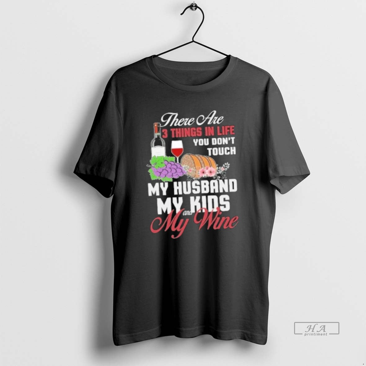 Official There Are 3 Things In Life You Dont Touch My Husband My Kids And T-Shirts, Hoodie, Sweatshirt | AU18TeeNovaLab.com