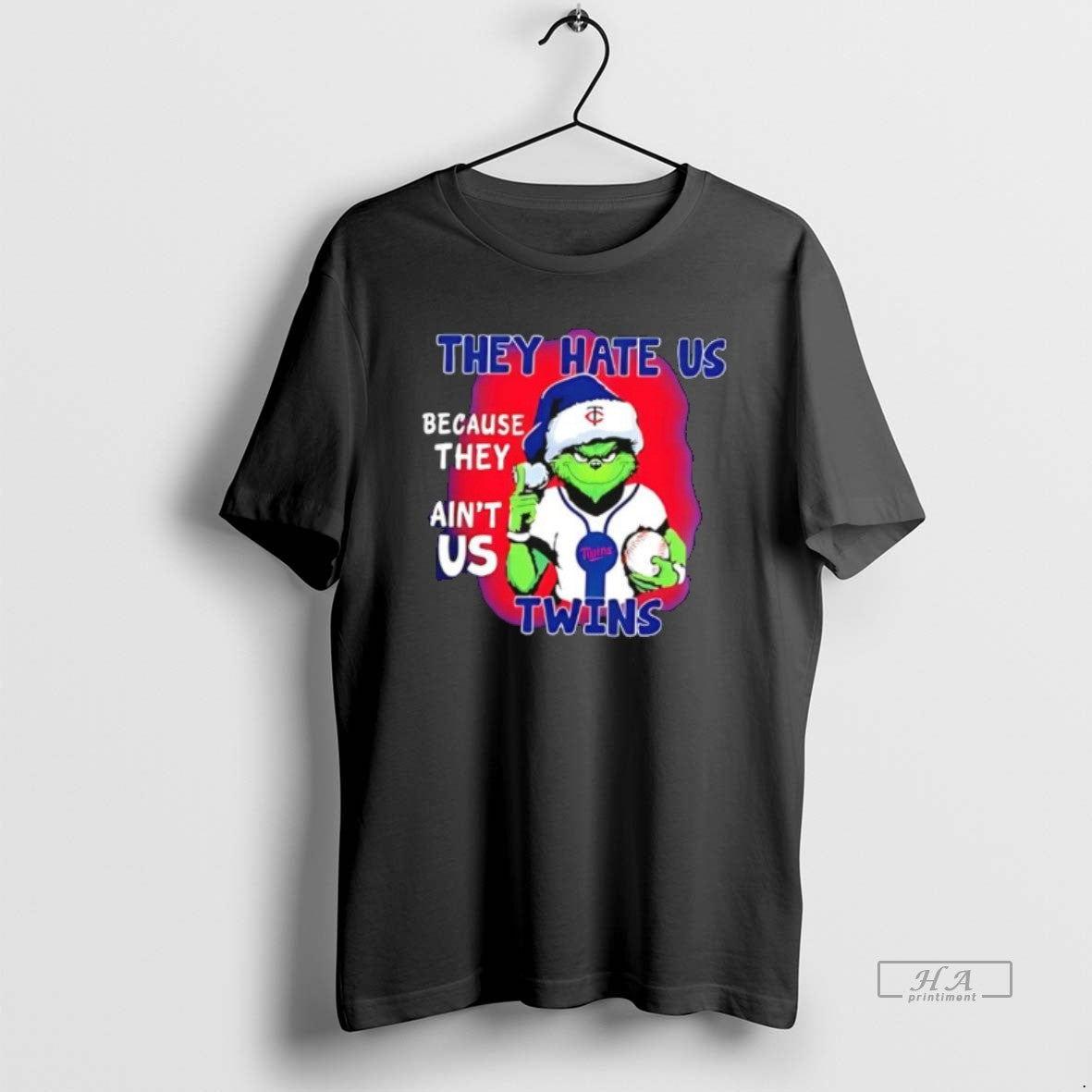 Official They Hate Us Because They Aint Us Minnesota Twins T-Shirts, Hoodie, Sweatshirt | AU18TeeNovaLab.com