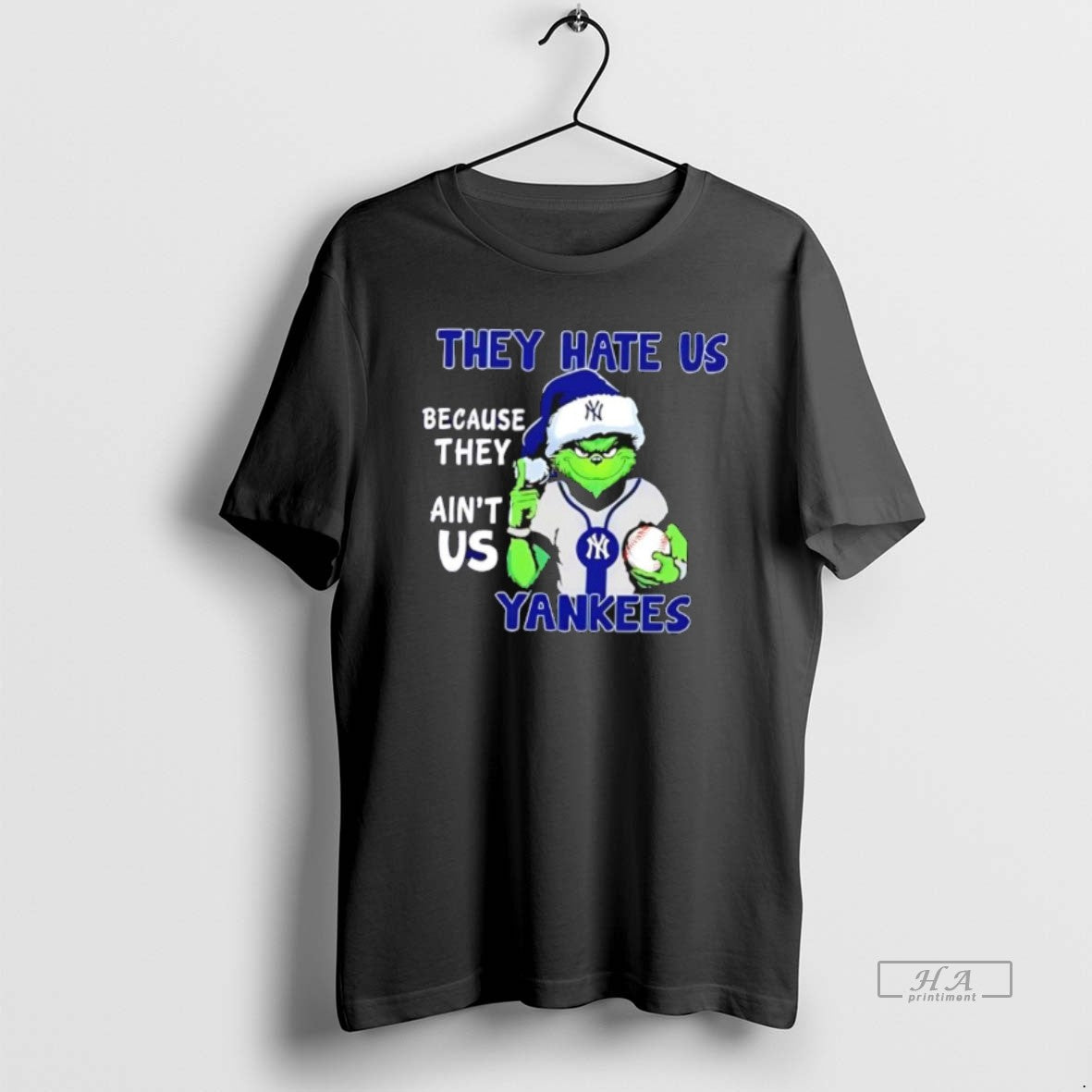 Official They Hate Us Because They Aint Us New York Yankees T-Shirts, Hoodie, Sweatshirt | AU18TeeNovaLab.com