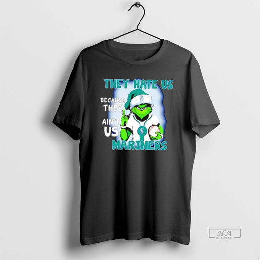 Official They Hate Us Because They Aint Us Seattle Mariners T-Shirts, Hoodie, Sweatshirt | AU18TeeNovaLab.com