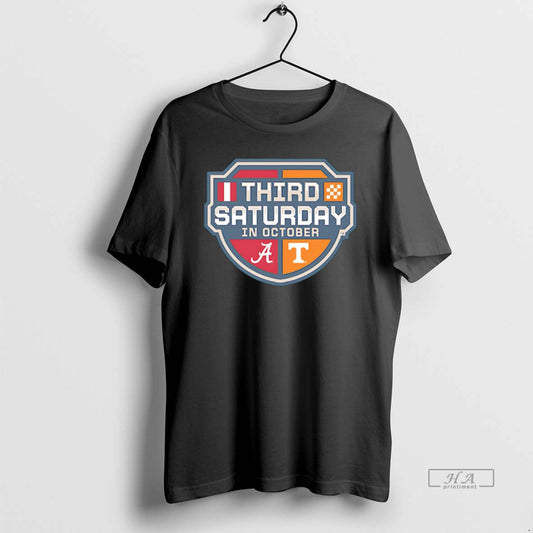 Official Third October Alamaba Crimson Tide Vs Tennessee Volunteers Logo