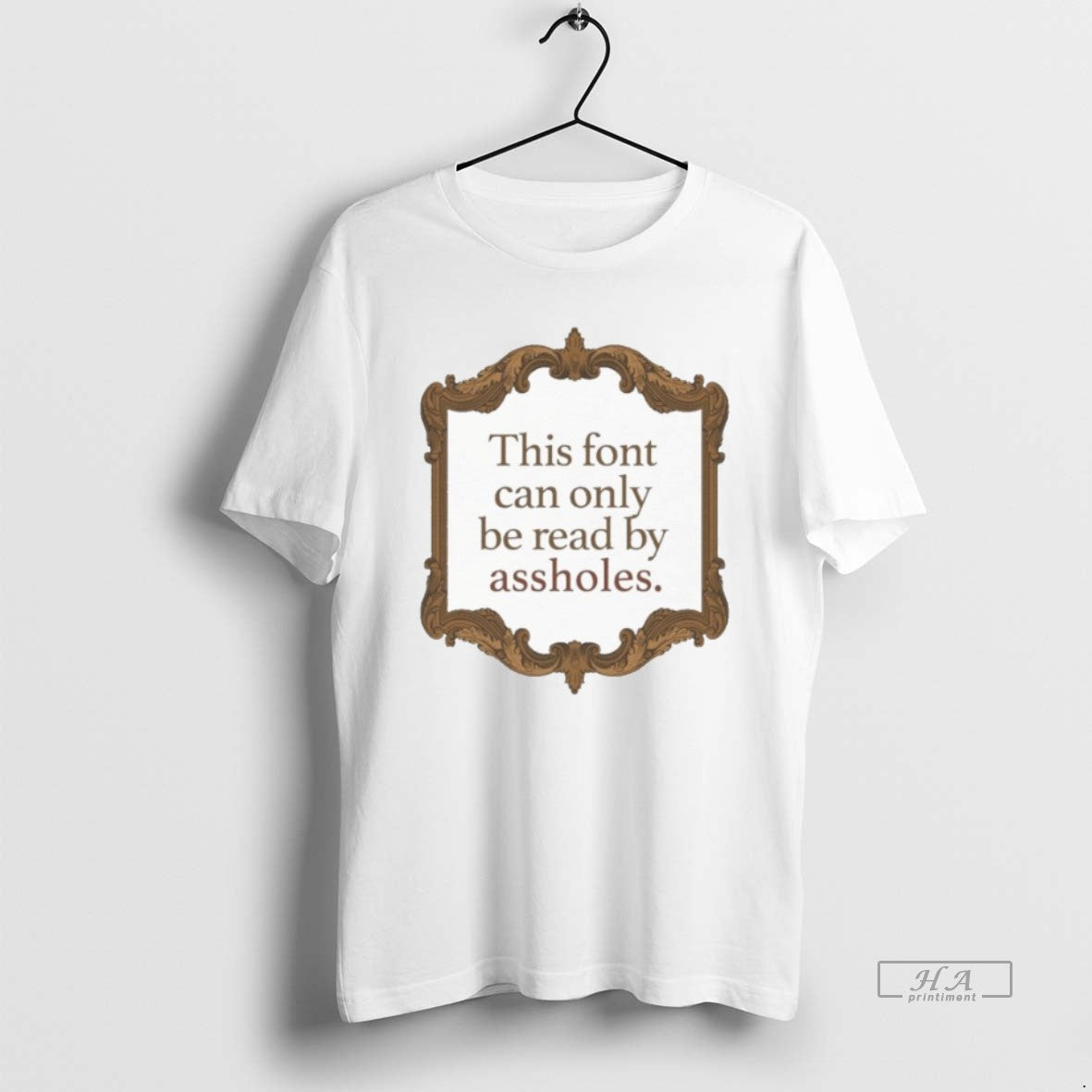 Official This Font Can Only Be Read By Assholes T-Shirts, Hoodie, Sweatshirt | AU18TeeNovaLab.com