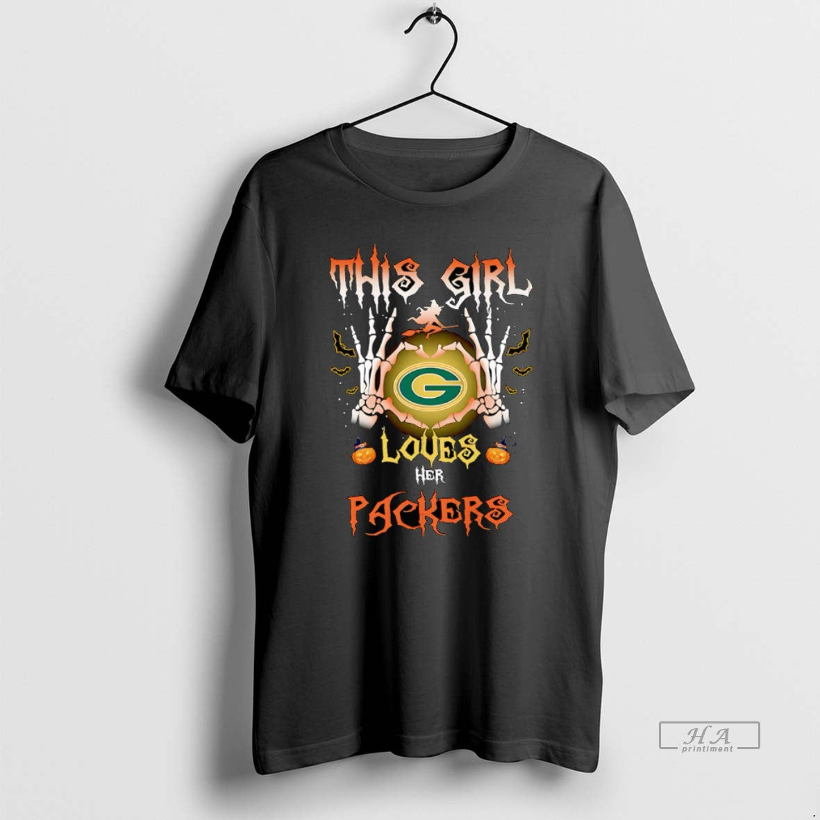 Official This Girl Loves Her Packers Halloween