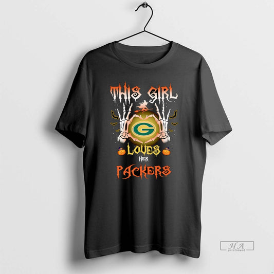 Official This Girl Loves Her Packers Halloween