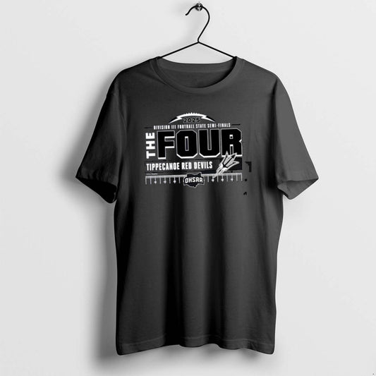 Tippecanoe Red Devils The Four 2025 Division 3 Football State Semifinals Classictshirt T