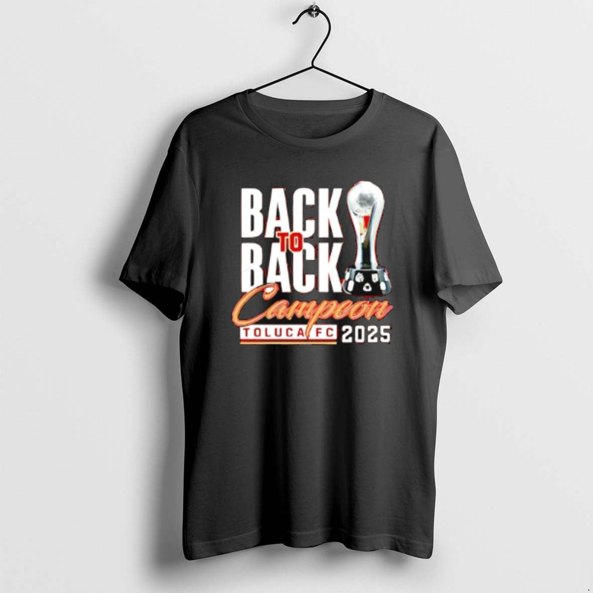 Official Toluca Fc Campeones Champions Liga Mx 2025 Back To Back Trophy T-Shirts, Hoodie, Sweatshirt | AU18TeeNovaLab.com