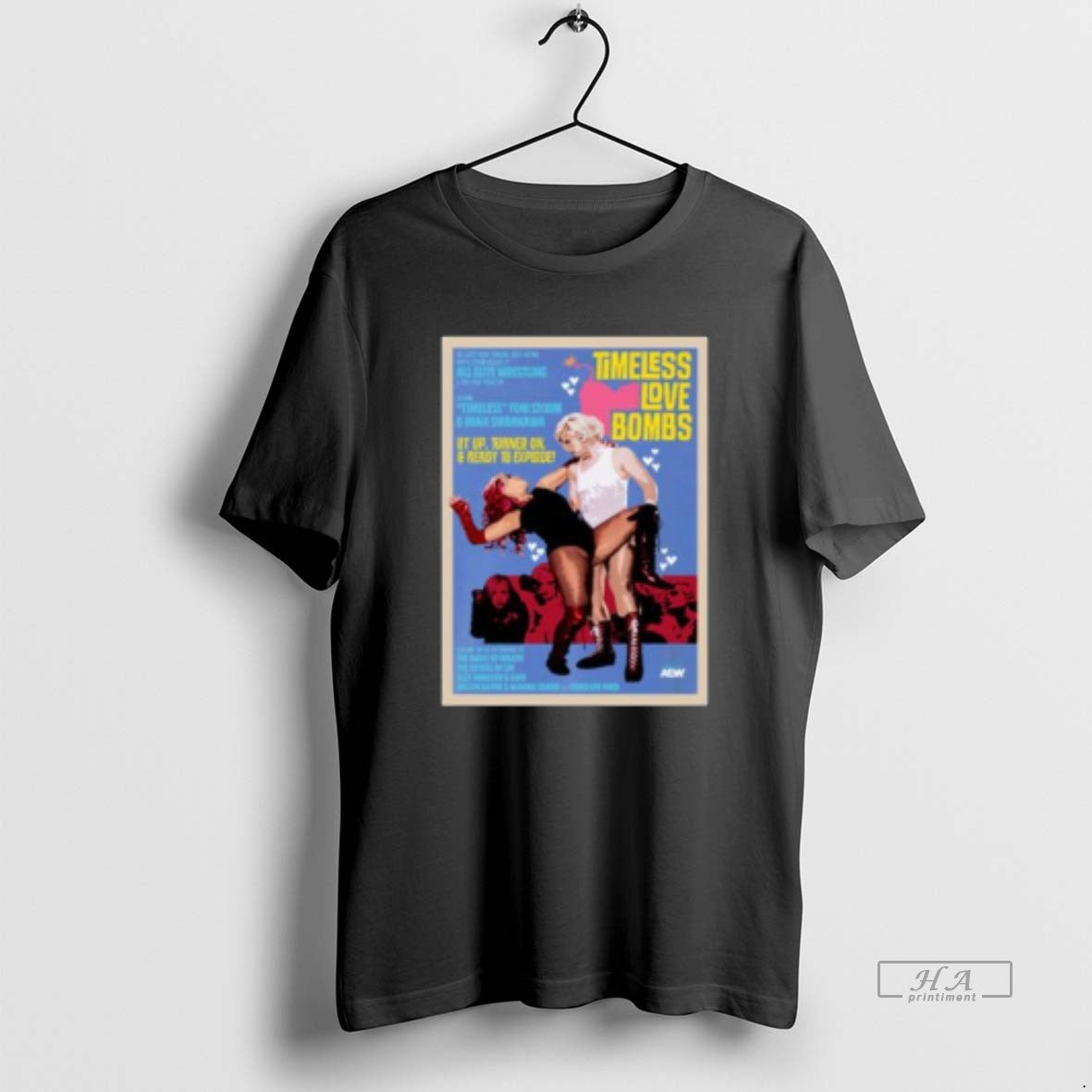 Official Toni Storm Mina Shirakawa Timeless Love Bombs Circle Black T-Shirts, Hoodie, Sweatshirt | AU18TeeNovaLab.com