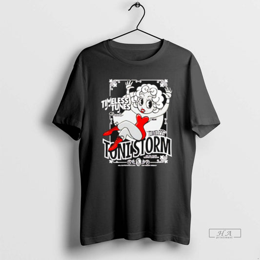 Official Toni Storm Timeless Tunes Aew Cartoon
