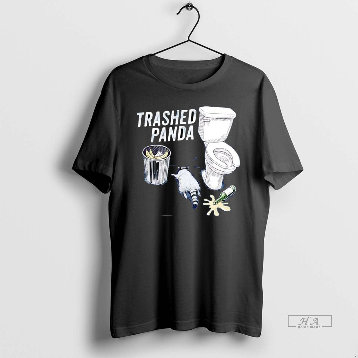 Official Trashed Panda Drunk Raccoon T-Shirts, Hoodie, Sweatshirt | AU18TeeNovaLab.com
