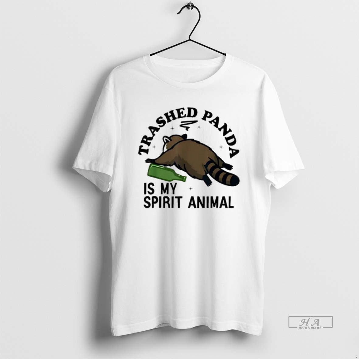 Official Trashed Panda Is My Spirit Animal Racoon Meme T-Shirts, Hoodie, Sweatshirt | AU18TeeNovaLab.com