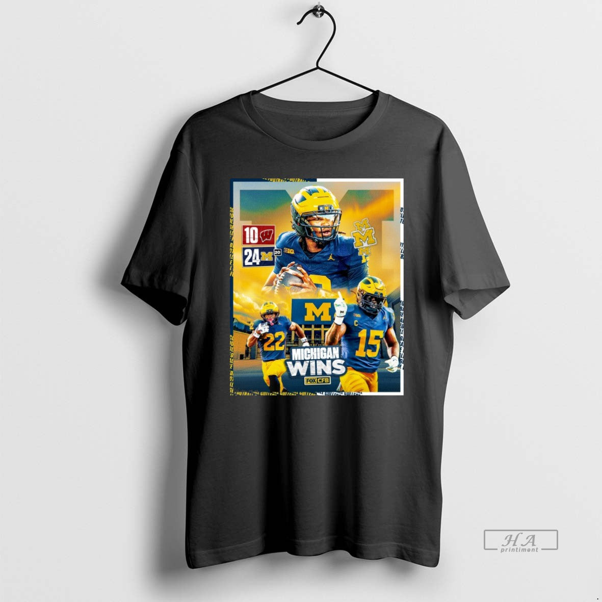 Official Trendy Bryce Underwood And Justice Haynes Michigan Wolverines Vs Wisconsin Badgers Final Score 24