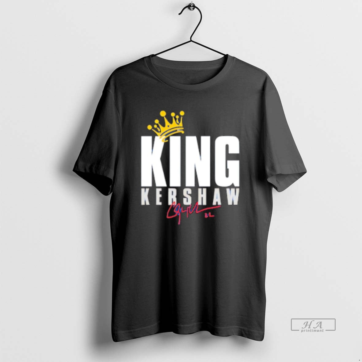 Official Trendy Clayton Kershaw King Kershaw Los Angeles Dodgers Signature