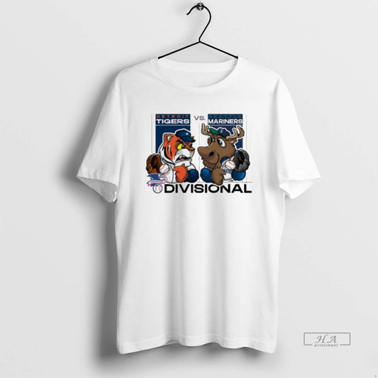 Official Trendy Detroit Tigers Vs Seattle Mariners 2025 Mlb Divisional