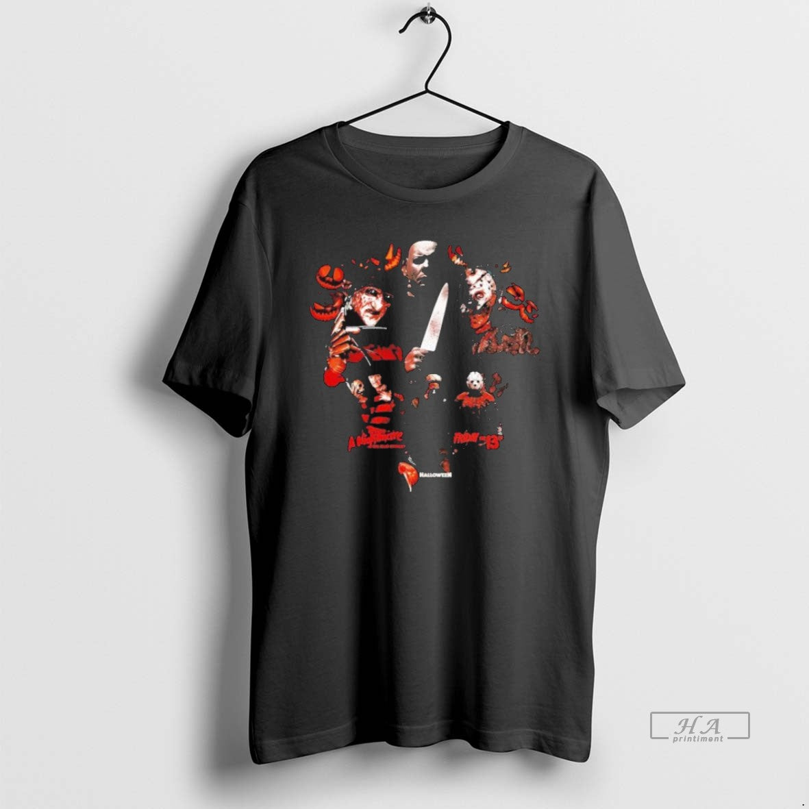 Official Trendy Freddy Krueger Michael Myers And Jason Voorhees A Nightmare Friday The 13th Halloween