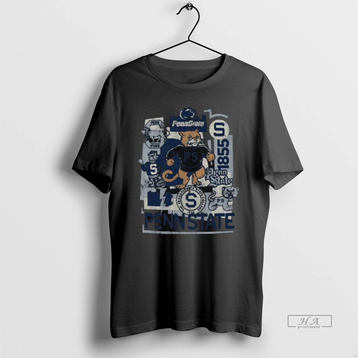 Official Trendy Penn State Vintage Vault Logo Long Sleve